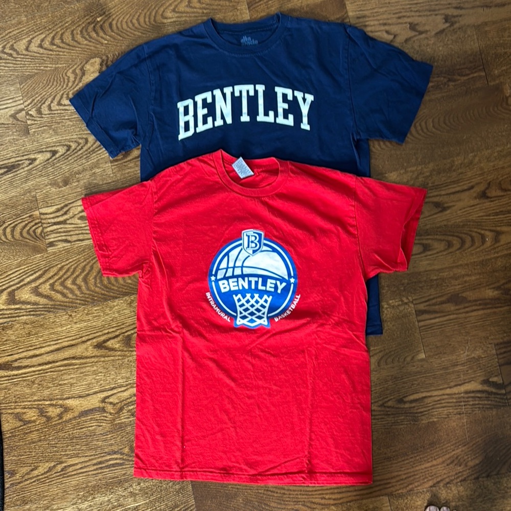 Gildan Bentley University Short Sleeve Tees Casual Comfort Medium